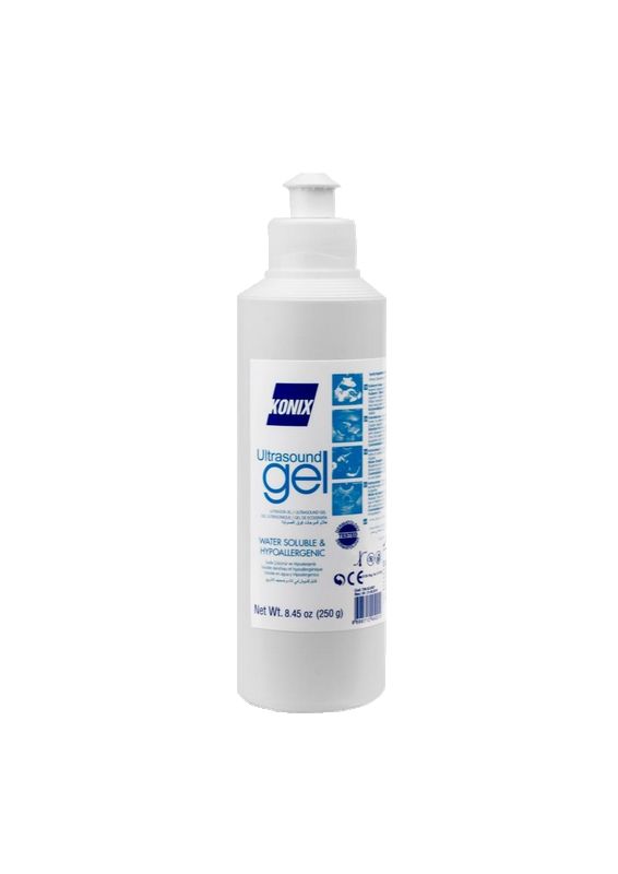 Gel stérile échographique, sachet de 20 ml, fabrication française